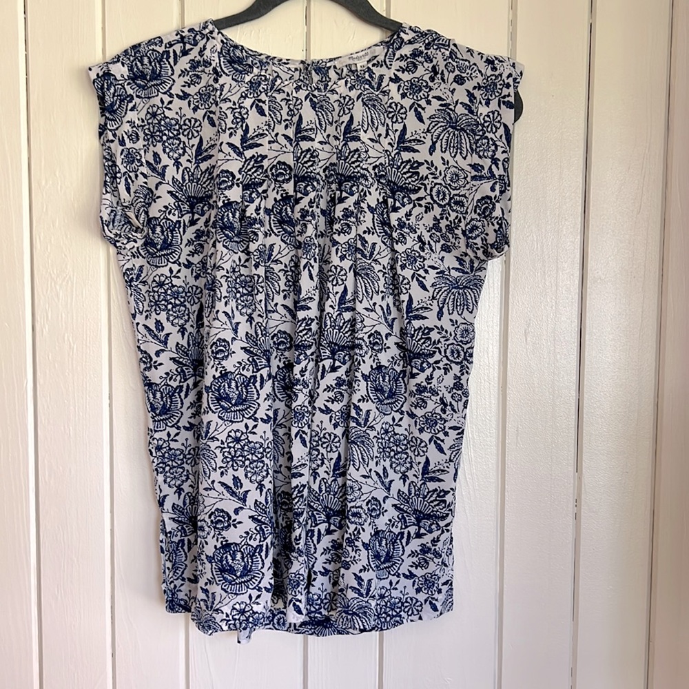 Madewell Garden silk top